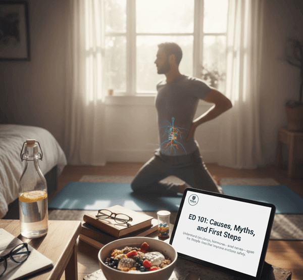 Morning light shining into a room